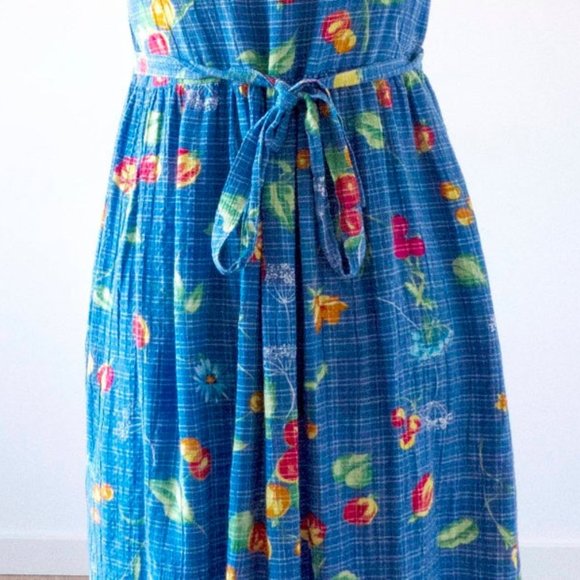 CLEARANCE Vintage 80s/90s Fruit Print Sundress XS/S - Picture 6 of 8